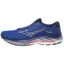 Mizuno Men's Wave Rider 27 Surf Web/White/Neon Flame